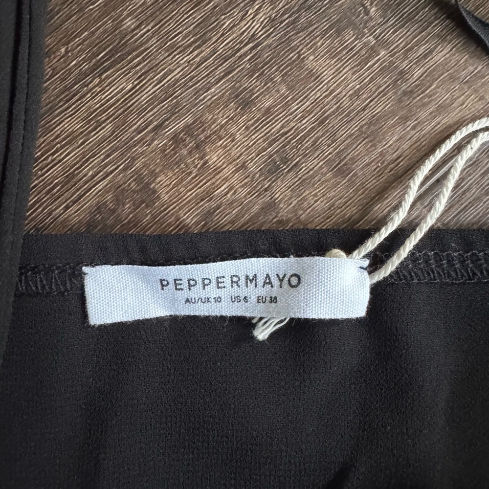 Peppermayo Black Garment with Tags - Picture 3 of 4